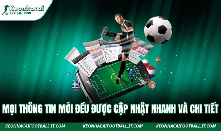 Mọi thông tin mới đều được cập nhật nhanh và chi tiết
